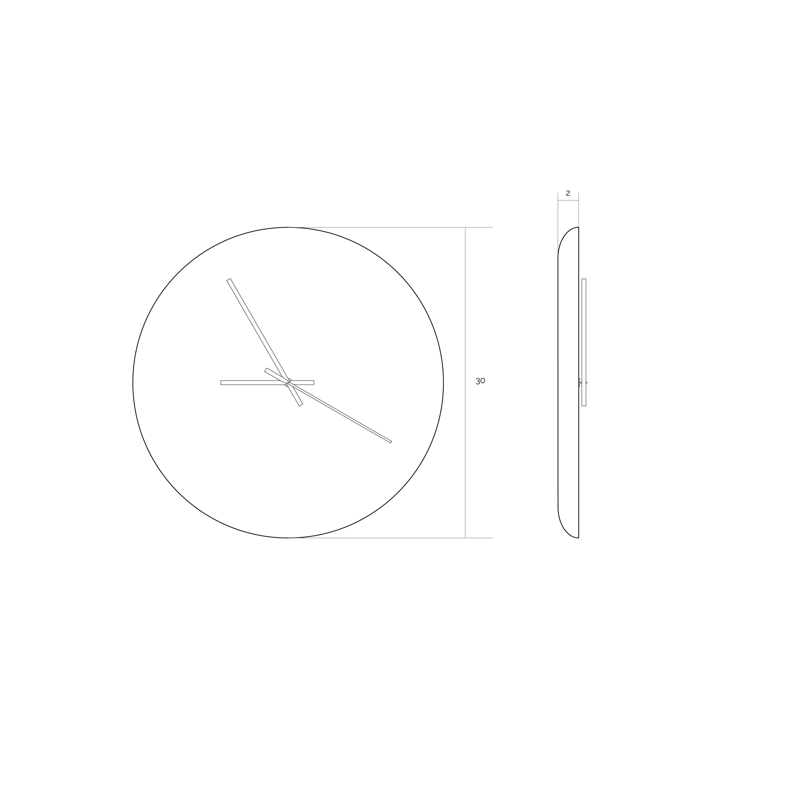 Misure orologio